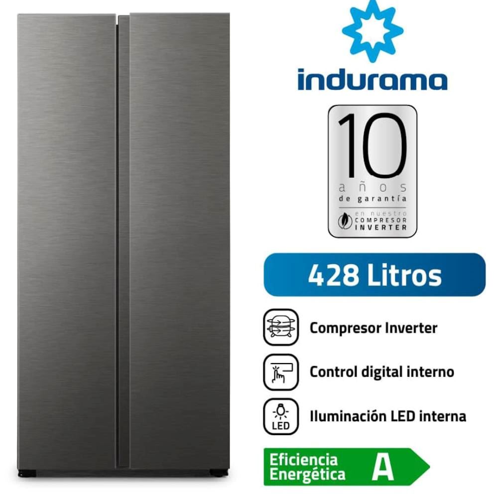 Refrigeradora Indurama Side by Side 428Lt RI-769 Croma
